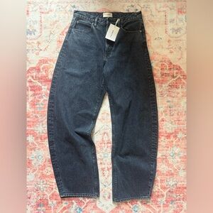 Frame Denim Dark Gray Relaxed Jeans